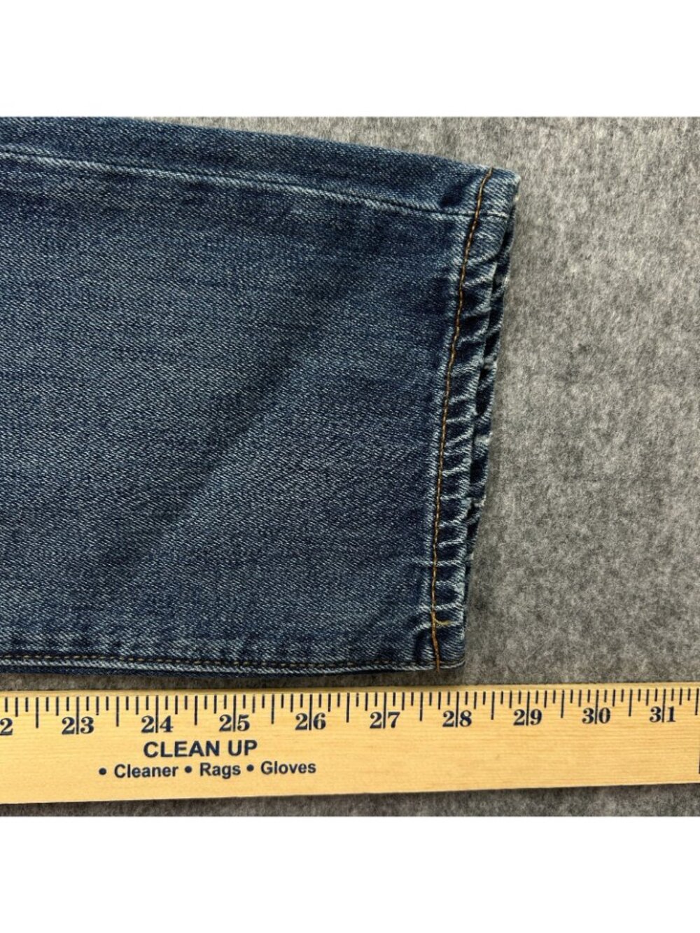 Gap Relaxed Boyfriend Jeans Women's Size 26 Button Fly Distressed Denim - Picture 10 of 12
